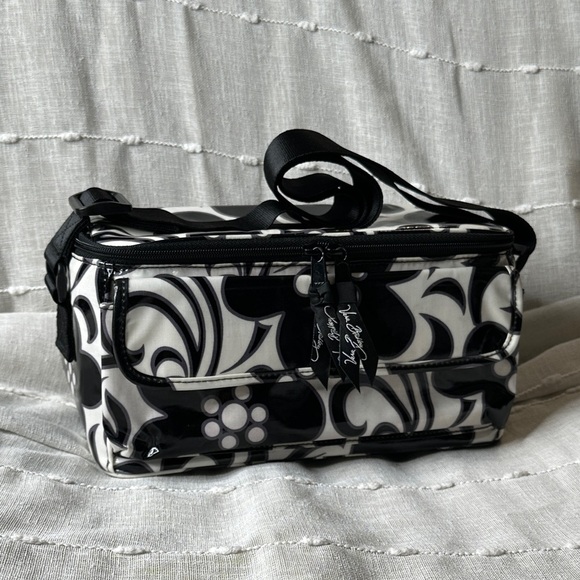 Vera Bradley Night & Day Designer Cooler Bag / Lunch Cooler 11" x 6" x 6" EUC - Picture 2 of 14